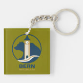 Porte-clés Berne Suisse Europe (Dos)