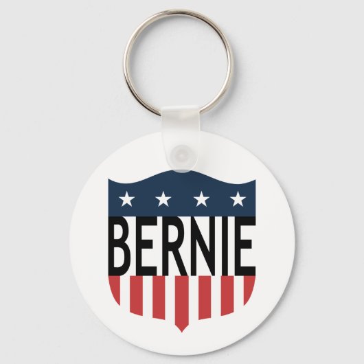 Porte-clés BERNIE étoiles et rayures (Recto)