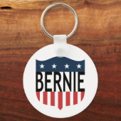 Porte-clés BERNIE étoiles et rayures (Recto)