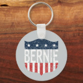 Porte-clés BERNIE étoiles et rayures (Recto)