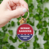 Porte-clés BERNIE SANDERS pour le président 2020 (Main)