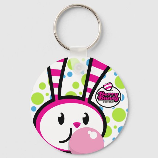 Porte-clés BERRY BUNNY - Bubble Bunny (Recto)