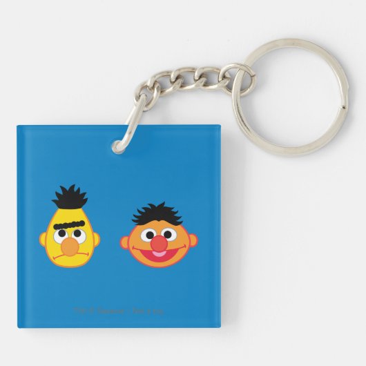 Porte-clés Bert & Ernie Emojis (Dos)