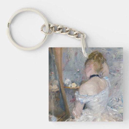 Porte-clés Berthe Morisot - Femme à sa Toilette (Devant)