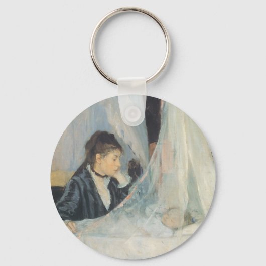 Porte-clés Berthe Morisot, Impressionnisme Vintage (Recto)