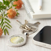 Porte-clés Béryl Jaune de Gem (Côté )