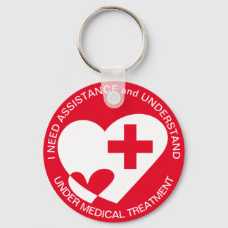 PORTE-CLÉS BESOIN D'AIDE/D'AIDE