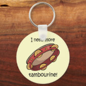 Porte-clés besoin de plus de tambourin (Recto)