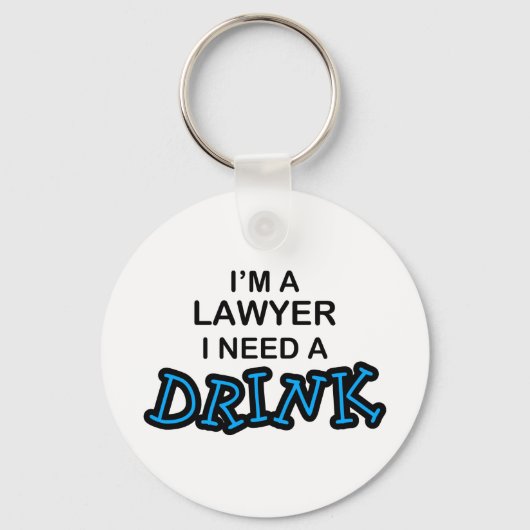 Porte-clés Besoin d'un verre - Avocat (Recto)