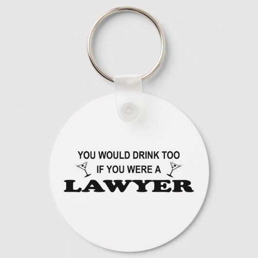 Porte-clés Besoin d'un verre - Avocat (Recto)