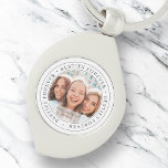 Porte-clés Besoins pour toujours BFF simple moderne photo per<br><div class="desc">Ce design simple et classique est composé de typographie serif et d'ajouter une photo personnalisée. "Besties Forever" tourne autour de la photo de vos amis</div>