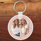 Porte-clés Besoins pour toujours BFF simple moderne photo per (Recto)