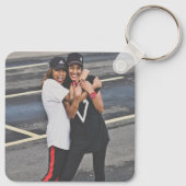 Porte-clés Besoins simples des meilleurs amis Photo double fa (Dos)