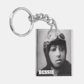 Porte-clés Bessie Coleman - Pionnier de l'aviation (Devant gauche)