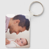 Porte-clés Best Dad Ever 2 photos (Verso)