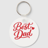 Porte-clés Best Dad Ever Gift Tee (Recto)