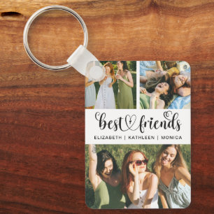 Porte-clés Best Friend BFF Photo Collage Best Friends Forever