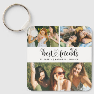 Porte-clés Best Friend BFF Photo Collage Best Friends Forever