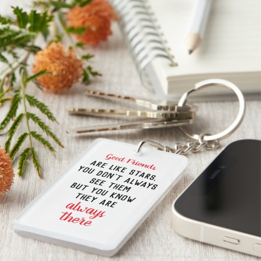 Porte-clés Best Friends Forever Keychain | Friendship Day (Devant droit)