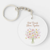 Porte-clés Best Friends Keychain - Floral Bouquet (Devant)