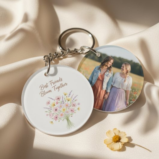 Porte-clés Best Friends Keychain - Floral Bouquet
