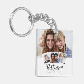 Porte-clés Best Friends Photo Collage Besties Heart (Devant gauche)