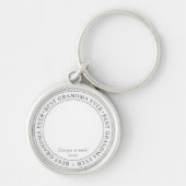 Porte-clés Best Grandma Ever Modern Classic (Devant)