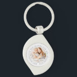Porte-clés Best Grandma Ever Modern Classic<br><div class="desc">This simple and classic design is composed of serif typographiy and add a custom photo. "Best Grandma Ever" circles the photo of your grandma,  gramma,  grandmother,  granny,  mee-maw,  lola,  etc</div>