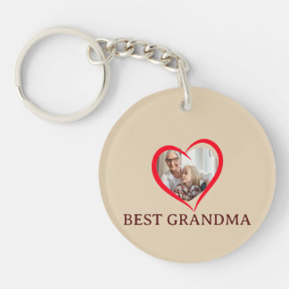 Porte-clés Best Grandma Personalized Acrylic Keychain Gift