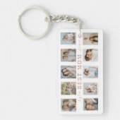 Porte-clés Best Mom Keychain Gift | Custom Photos (Devant)
