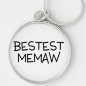 Porte-clés Bestest Memaw (Devant)