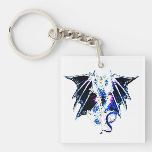 Porte-clés Bête de mer Dragon Mythe Serpent de l'océan Fantas (Devant)