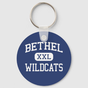 Porte-clés Bethel - Wildcats - Lycée - Shawnee Oklahoma