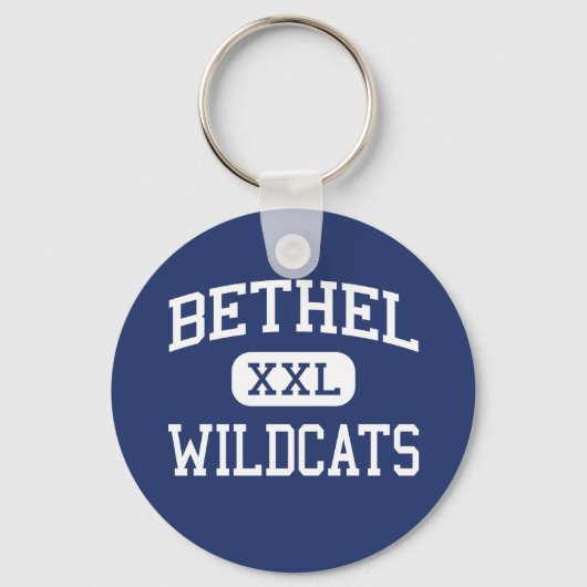 Porte-clés Bethel - Wildcats - Lycée - Shawnee Oklahoma (Recto)