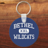 Porte-clés Bethel - Wildcats - Lycée - Shawnee Oklahoma (Recto)