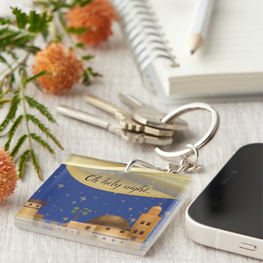 Porte-clés Bethlehem Oh Holy Night (Devant Droit)