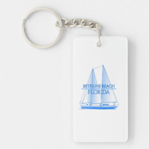 Porte-clés Bethune Beach Côté Nautique Voilier