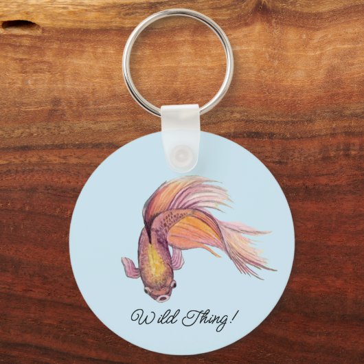 Porte-clés Betta fish (Recto)