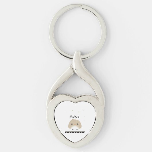 Porte-clés Better Together Clean Design  (Devant)