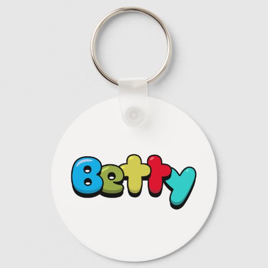 Porte-clés Betty (Recto)