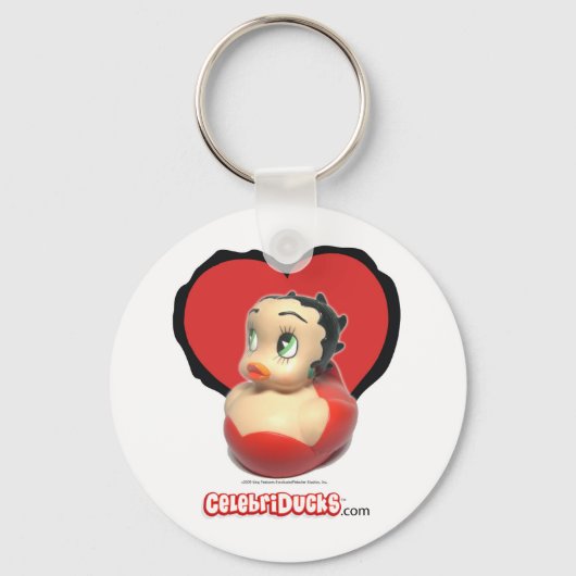 Porte-clés Betty Boop Porte - clé de canard en caoutchouc (Recto)