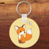 Porte-clés Beurre à regarder de la petite Fox mignonne (Recto)