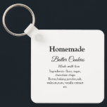 Porte-clés Beurre fait maison biscuits faits avec amour ajout<br><div class="desc">Conception</div>
