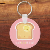 Porte-clés Beurre Mignon et Toast Ensemble (Recto)