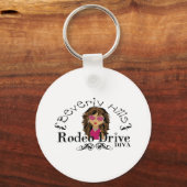 Porte-clés Beverly Hills Diva (Recto)