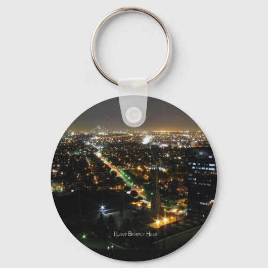 Porte-clés Beverly Hills : I Love Beverly Hills (Recto)