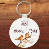 Porte-clés BFF Best Friends Cute Bird Citation (Recto)