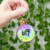 Porte-clés bff ~ coeurs (Main)