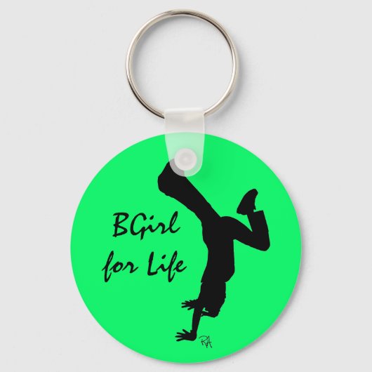 Porte-clés BGirl pour la vie (Recto)