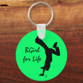 Porte-clés BGirl pour la vie (Recto)